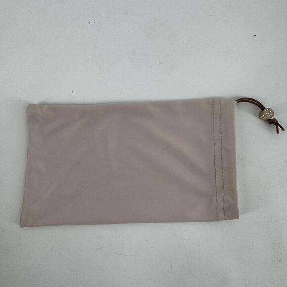 Tory Burch sunglasses case and cloth brown snap designer travel beachy summer - Picture 4 of 5